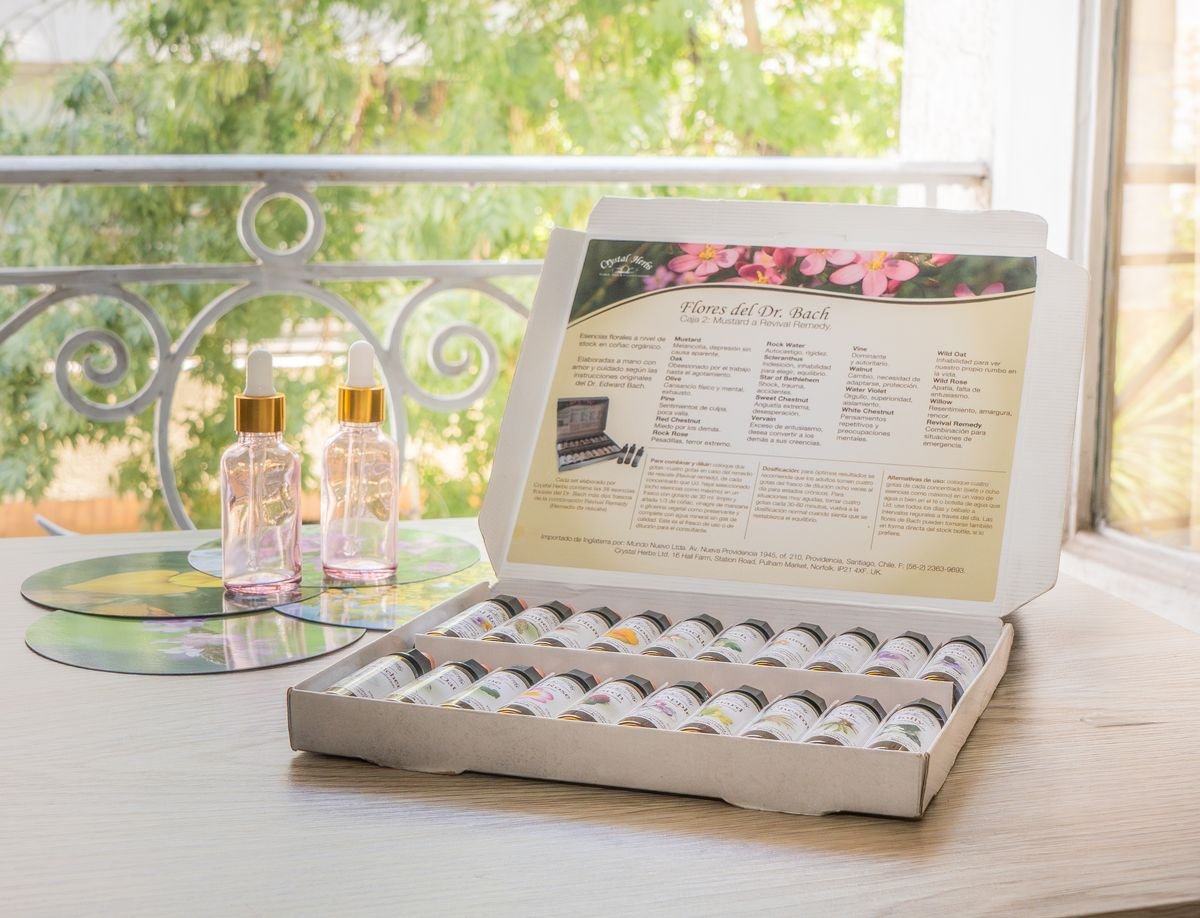 Flores de Bach para drenaje holístico
